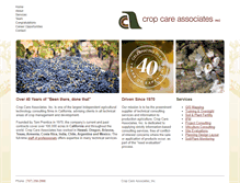 Tablet Screenshot of cropcareassociates.com